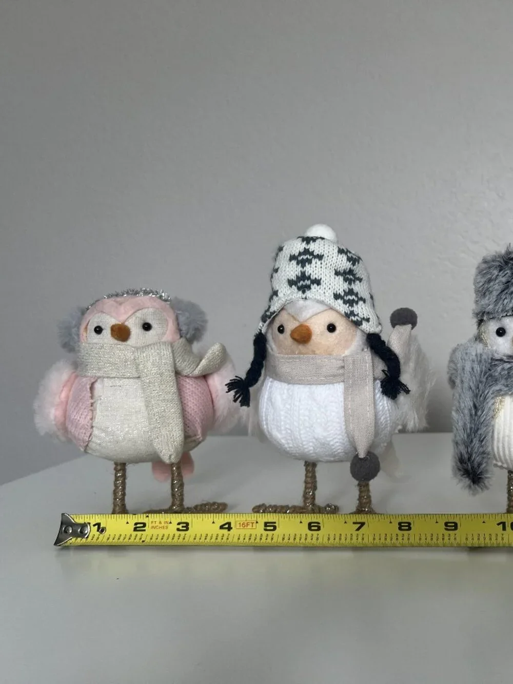 NWOT Target Wondershop Felt Bird (set of 4)